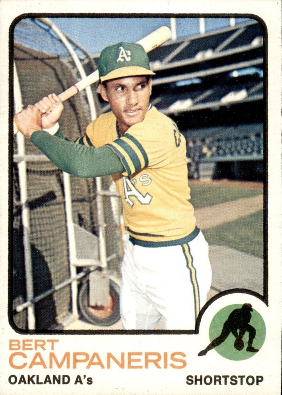1973 Topps #295 Bert Campaneris, Oakland Athletics