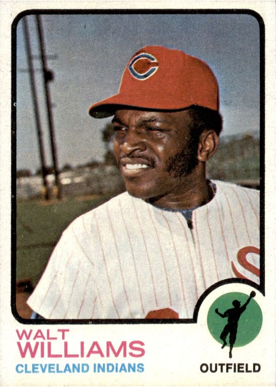 1973 Topps #297 Walt Williams, Cleveland Indians
