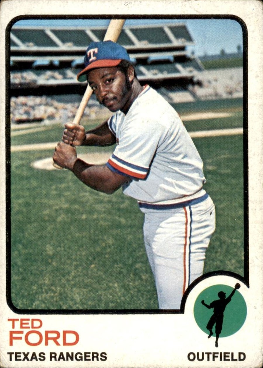 1973 Topps #299 Ted Ford, Texas Rangers