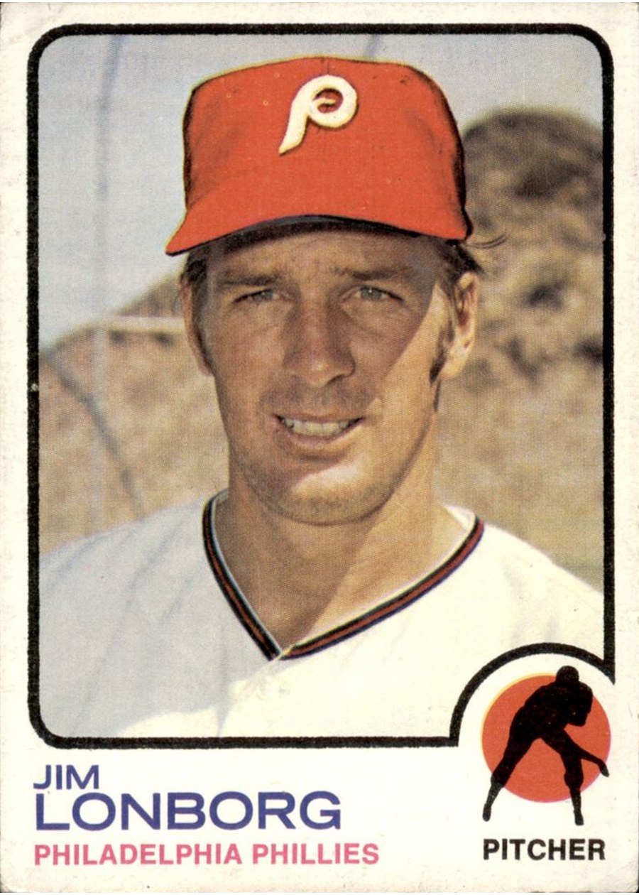 1973 Topps #3 Jim Lonborg, Philadelphia Phillies