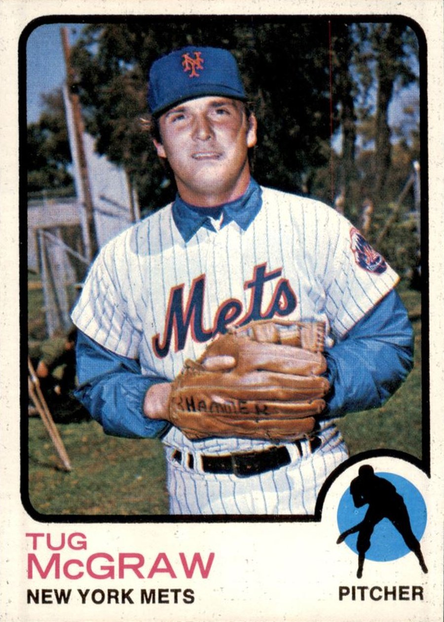 1973 Topps #30 Tug McGraw, New York Mets