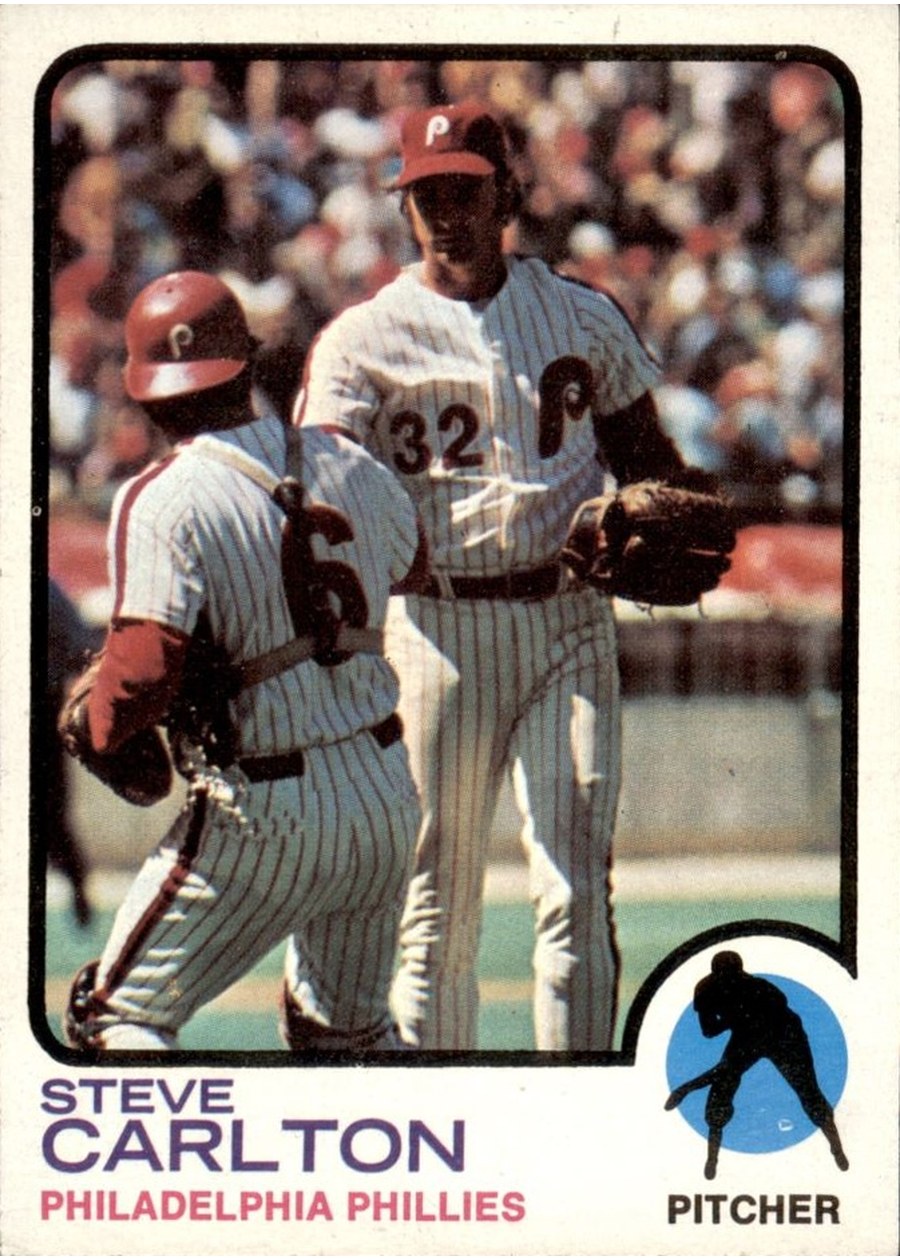 1973 Topps #300 Steve Carlton, Philadelphia Phillies