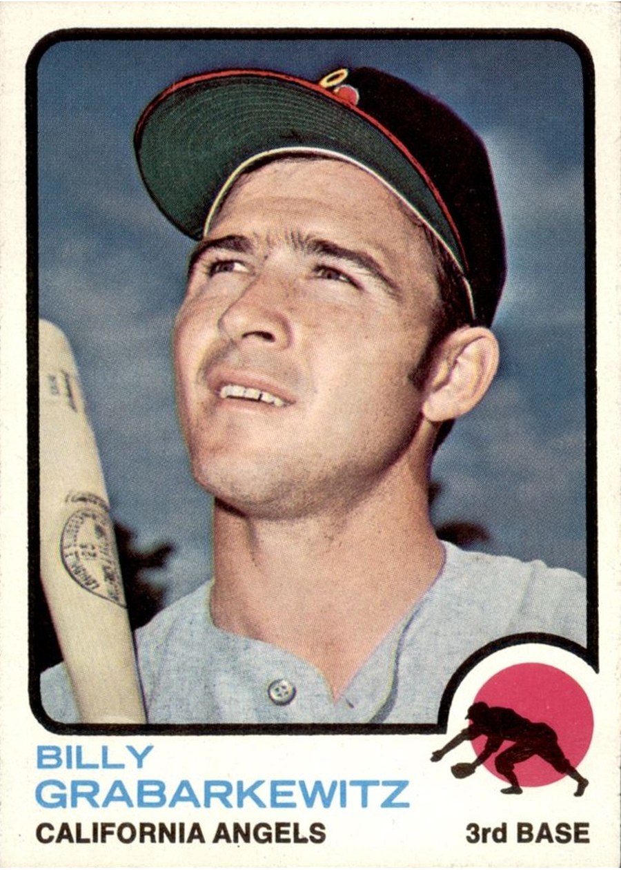 1973 Topps #301 Billy Grabarkewitz, California Angels