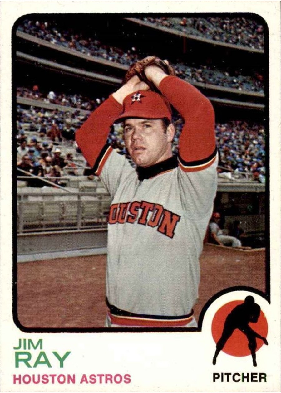 1973 Topps #313 Jim Ray, Houston Astros