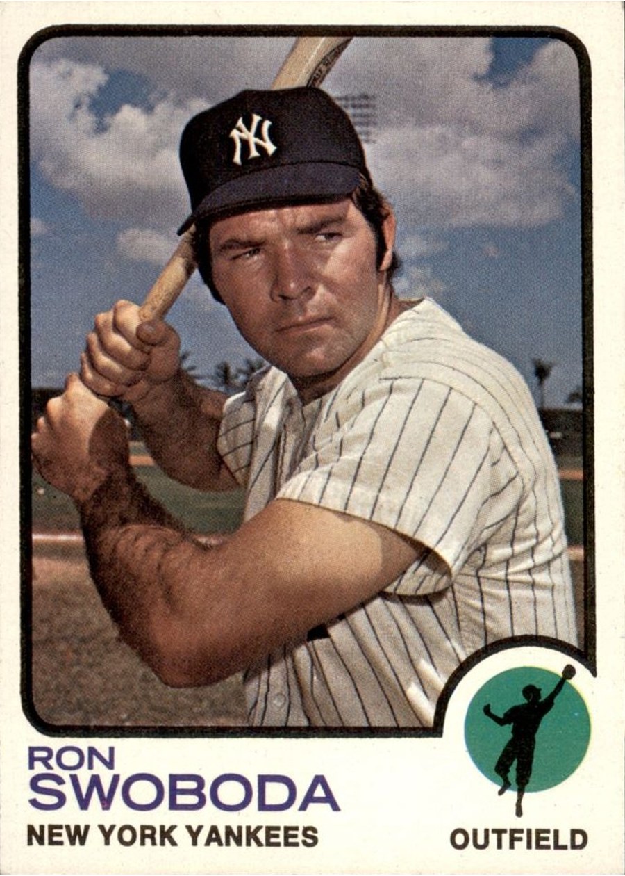 1973 Topps #314 Ron Swoboda, New York Yankees