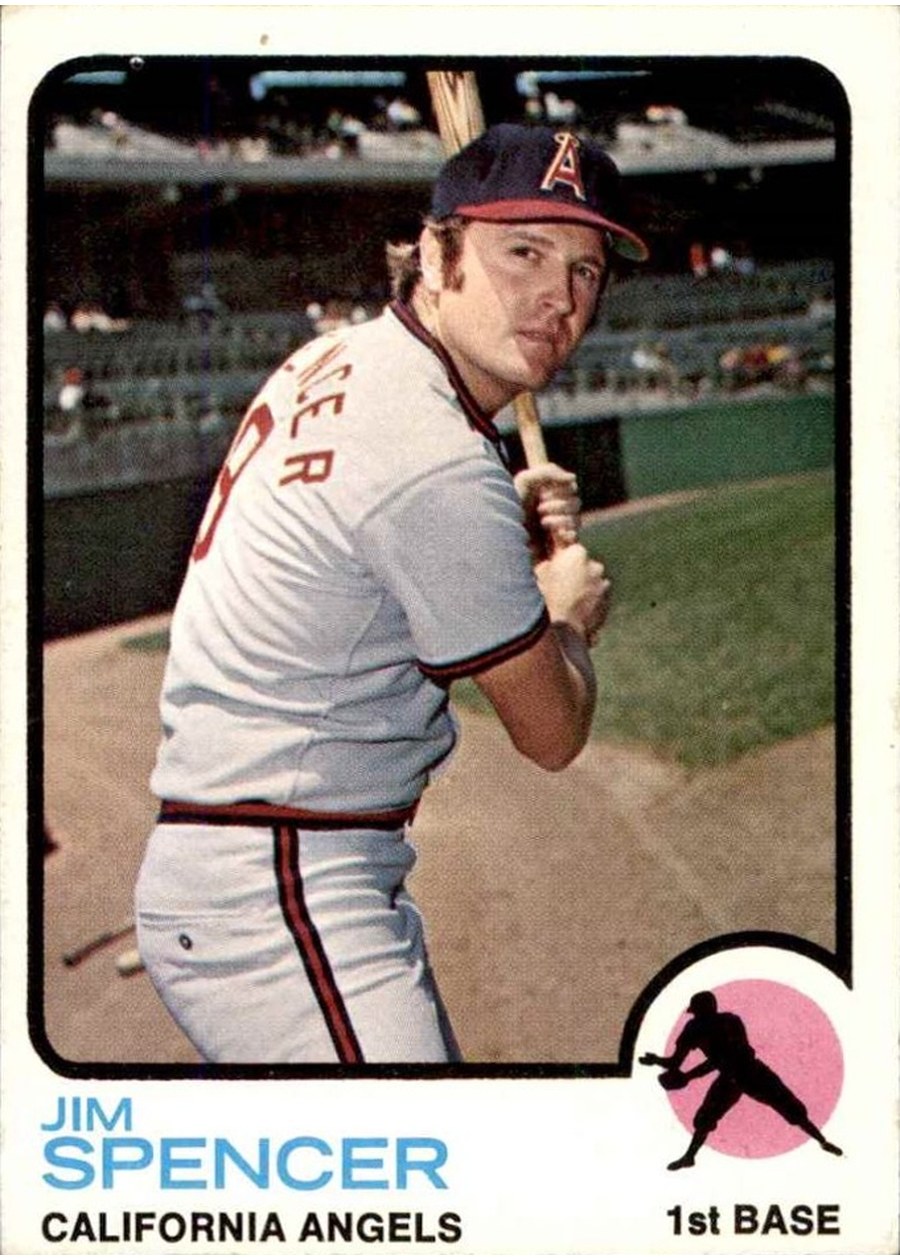 1973 Topps #319 Jim Spencer, California Angels