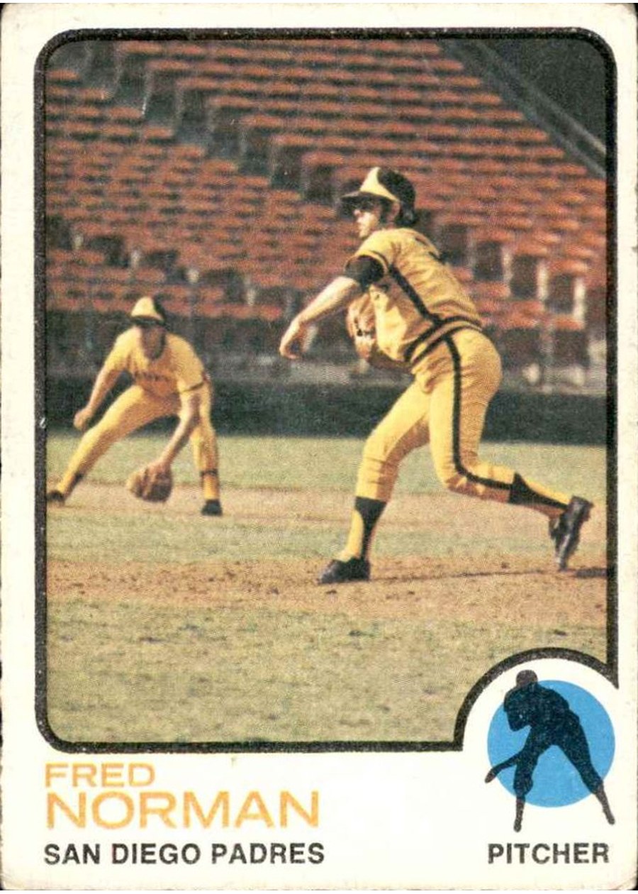 1973 Topps #32 Fred Norman, San Diego Padres