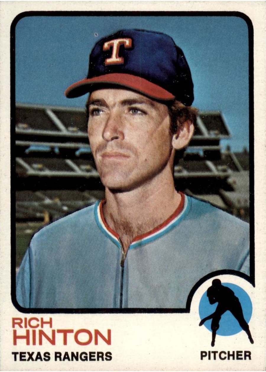 1973 Topps #321 Rich Hinton, Texas Rangers
