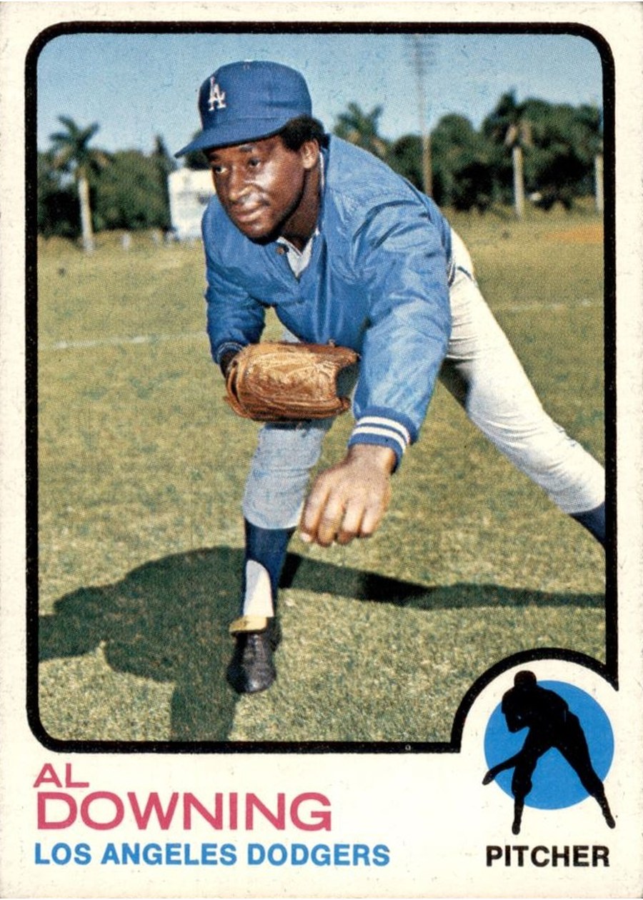 1973 Topps #324 Al Downing, Los Angeles Dodgers