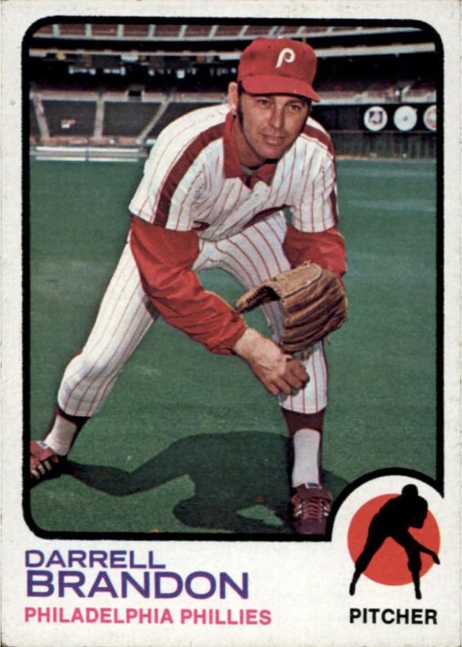 1973 Topps #326 Darrell Brandon, Philadelphia Phillies