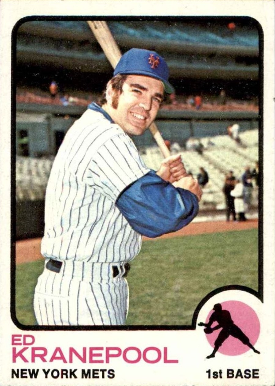 1973 Topps #329 Ed Kranepool, New York Mets
