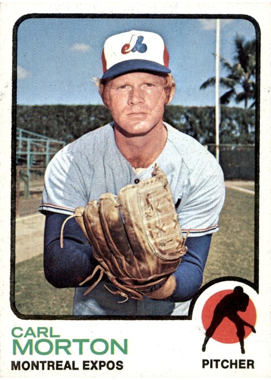 1973 Topps #331 Carl Morton, Montreal Expos