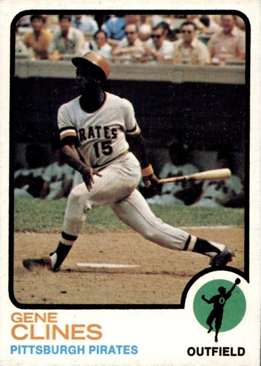 1973 Topps #333 Gene Clines, Pittsburgh Pirates