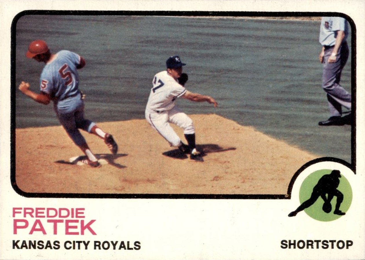 1973 Topps #334 Freddie Patek, Kansas City Royals