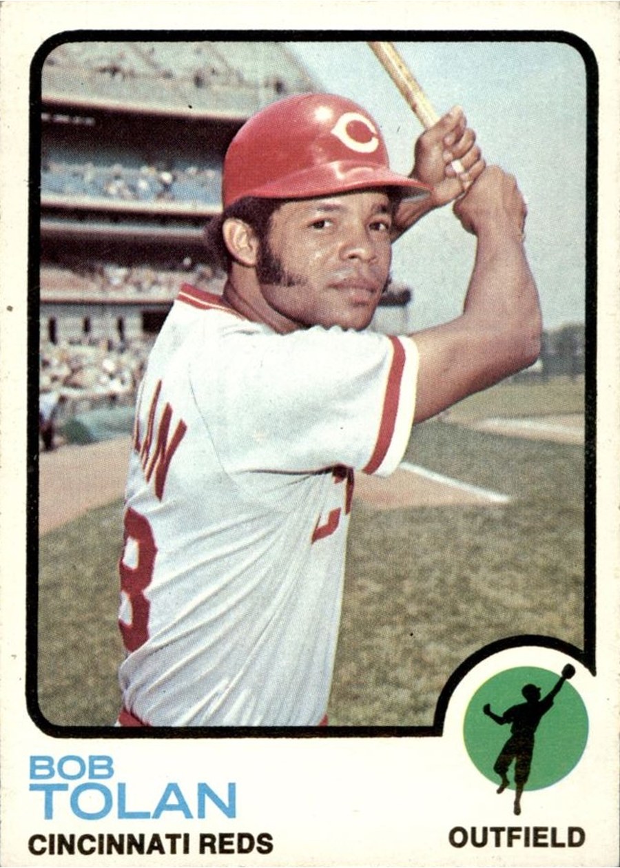 1973 Topps #335 Bob Tolan, Cincinnati Reds