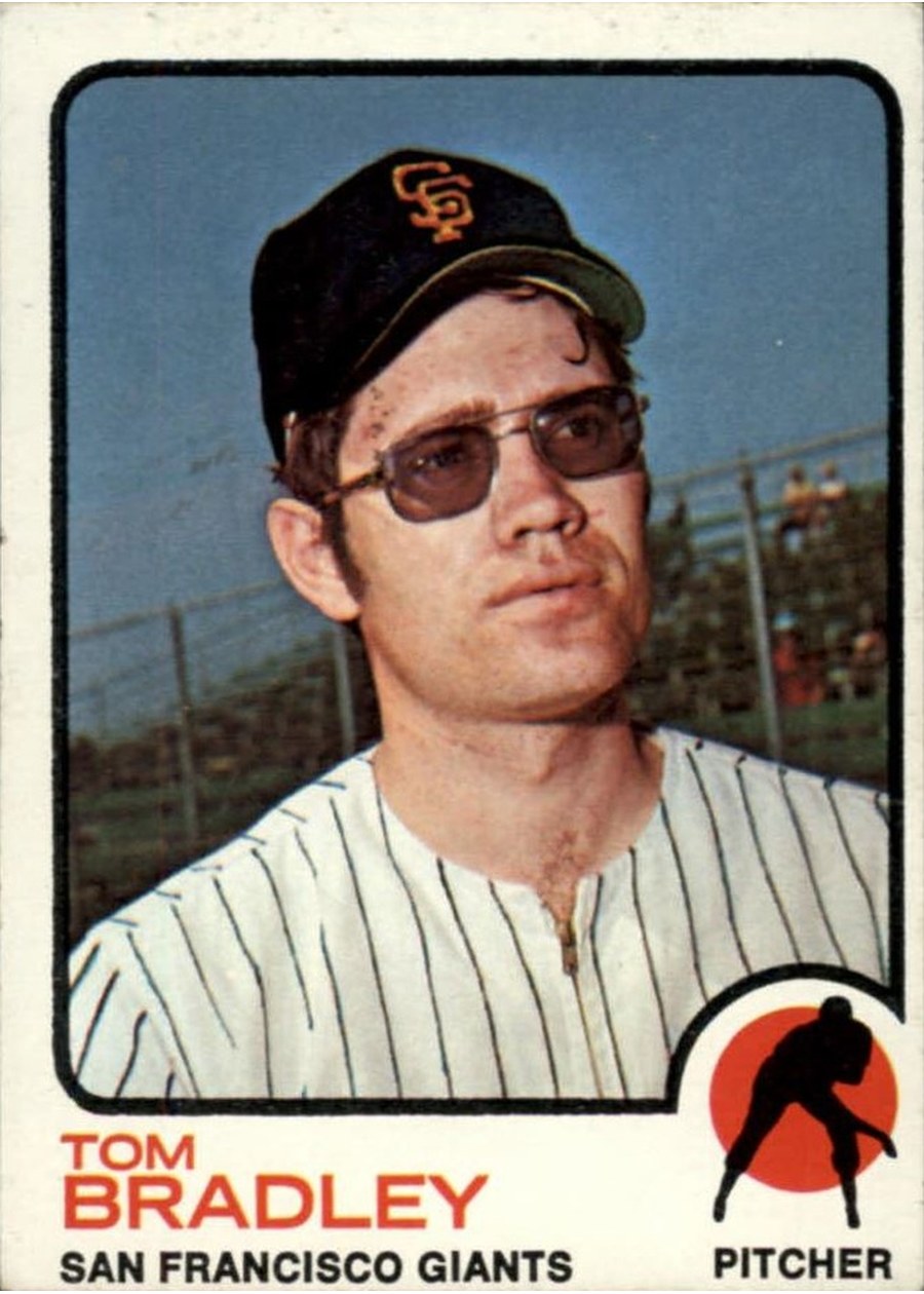 1973 Topps #336 Tom Bradley, San Francisco Giants