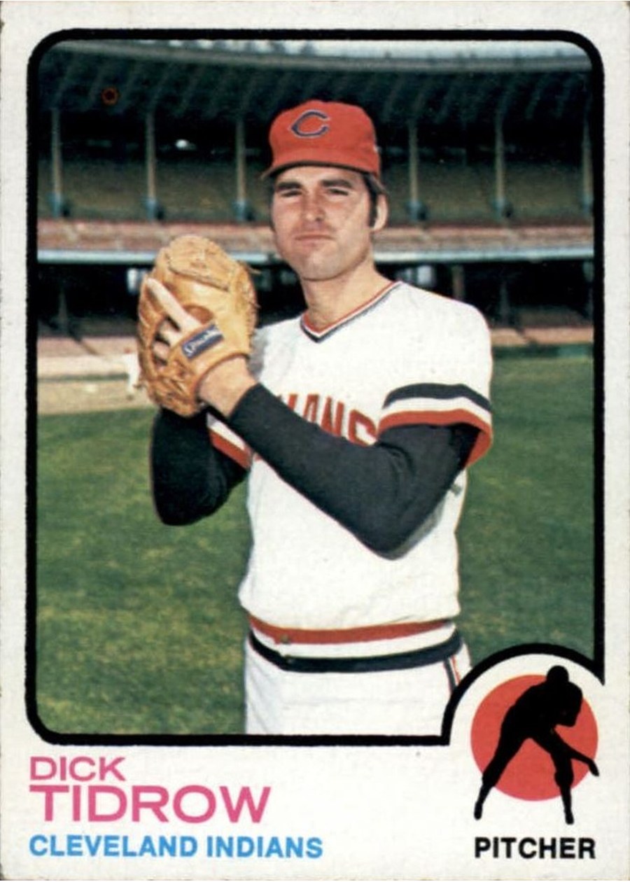 1973 Topps #339 Dick Tidrow, Cleveland Indians
