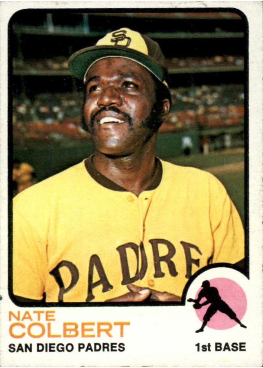 1973 Topps #340 Nate Colbert, San Diego Padres