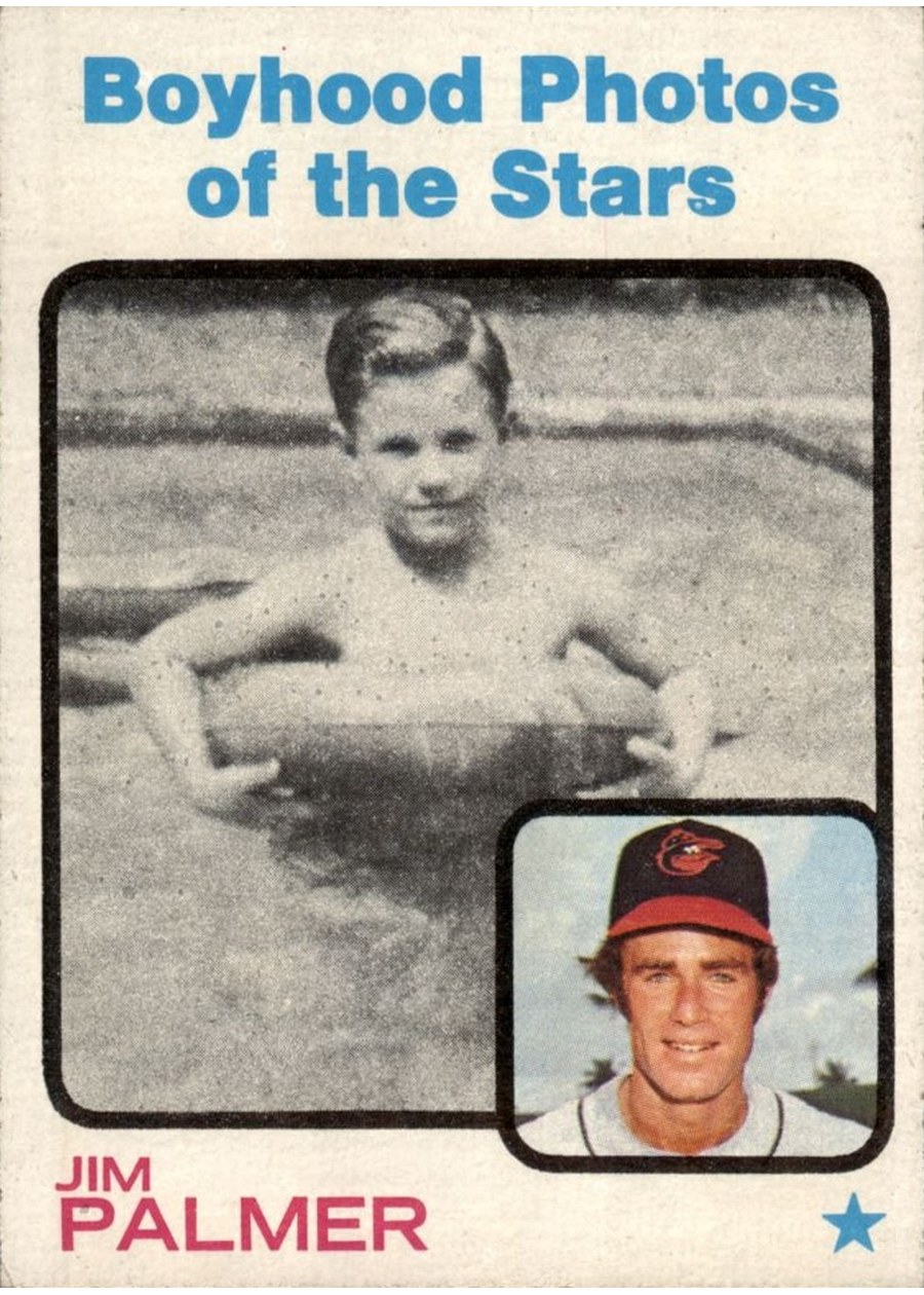 1973 Topps #341 Jim Palmer, Baltimore Orioles