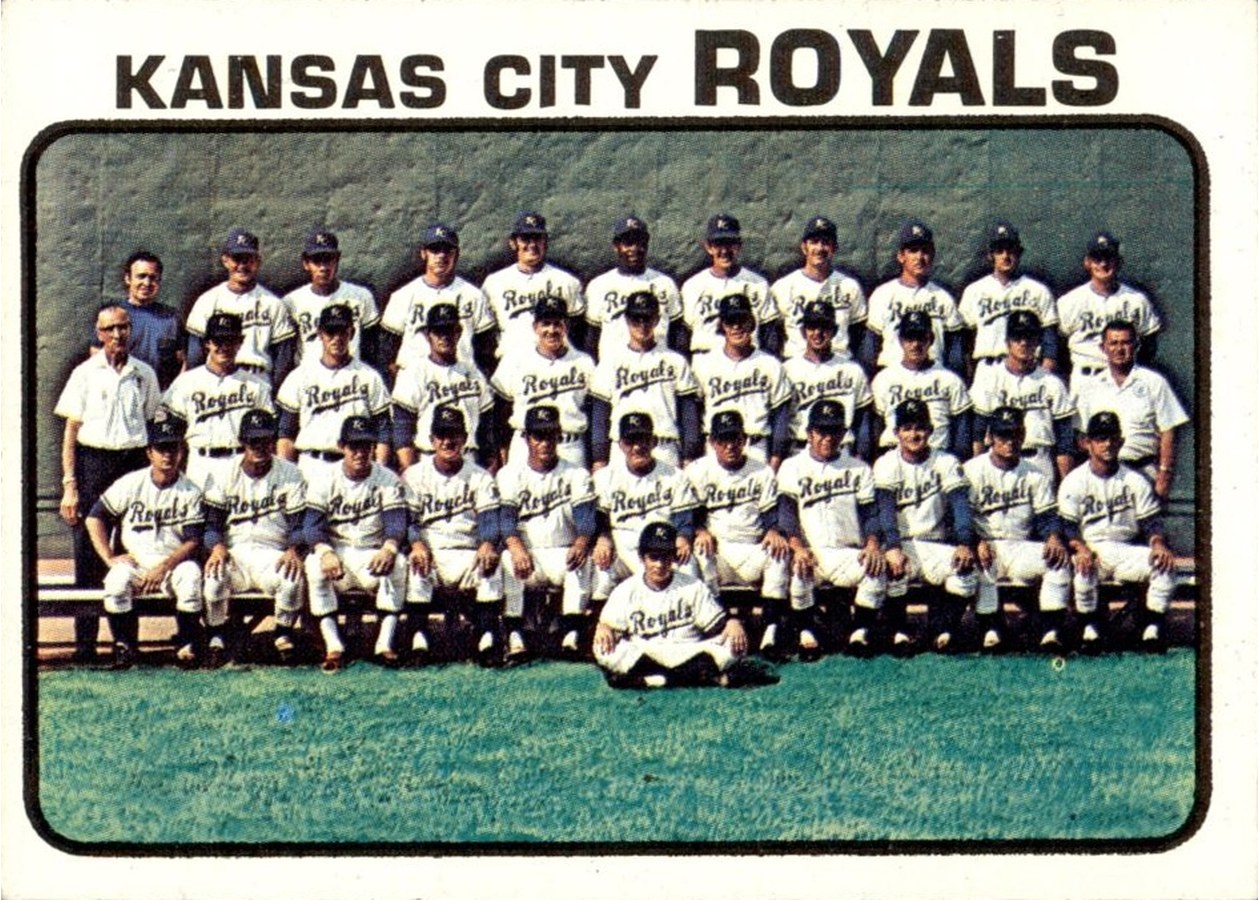 1973 Topps #347 Kansas City Royals
