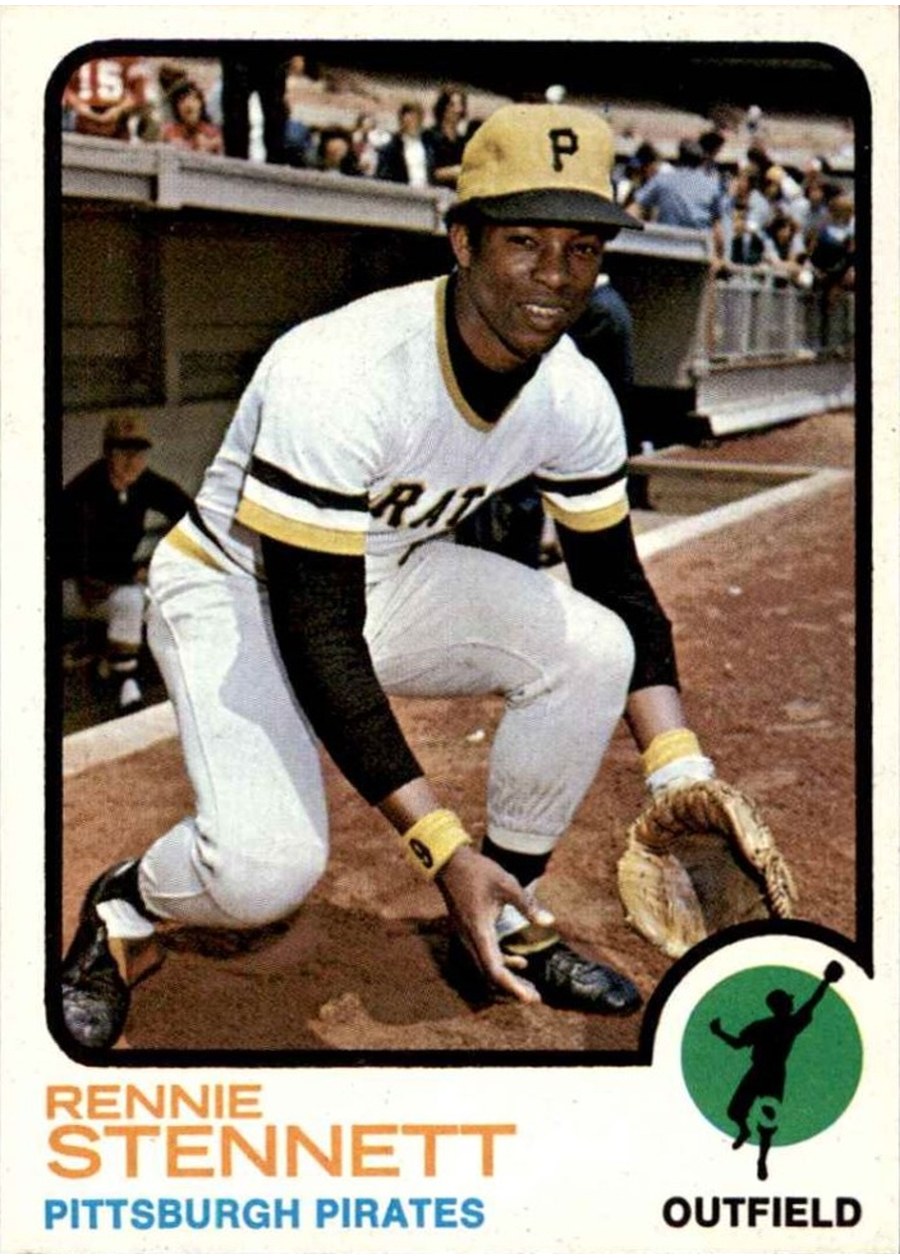 1973 Topps #348 Rennie Stennett, Pittsburgh Pirates