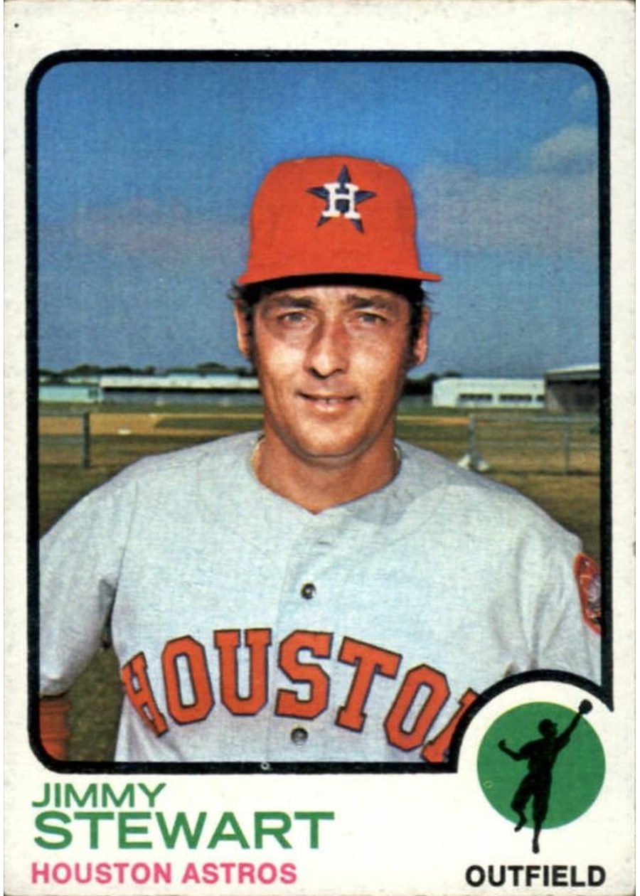 1973 Topps #351 Jimmy Stewart, Houston Astros
