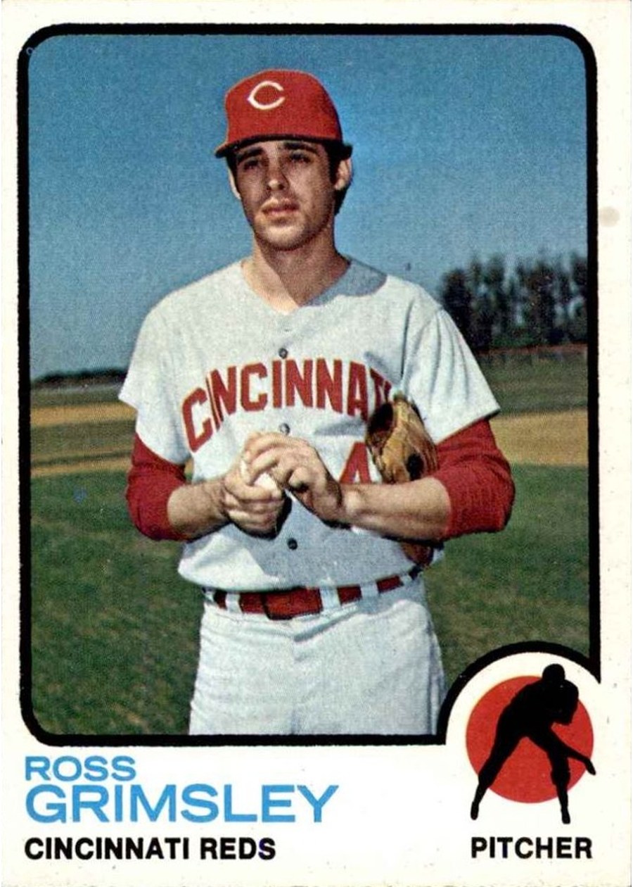 1973 Topps #357 Ross Grimsley, Cincinnati Reds