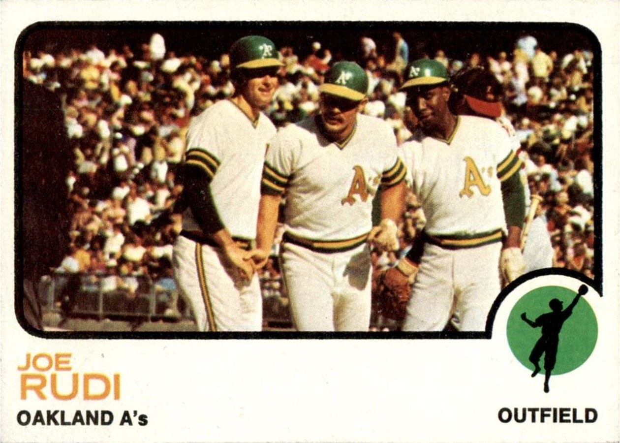 1973 Topps #360 Joe Rudi, Oakland Athletics