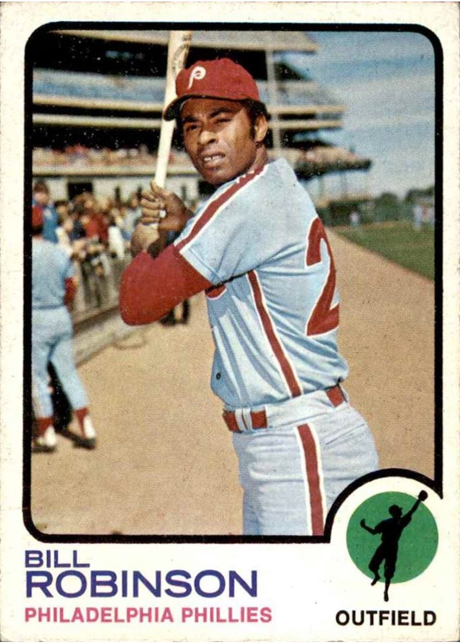 1973 Topps #37 Bill Robinson, Philadelphia Phillies