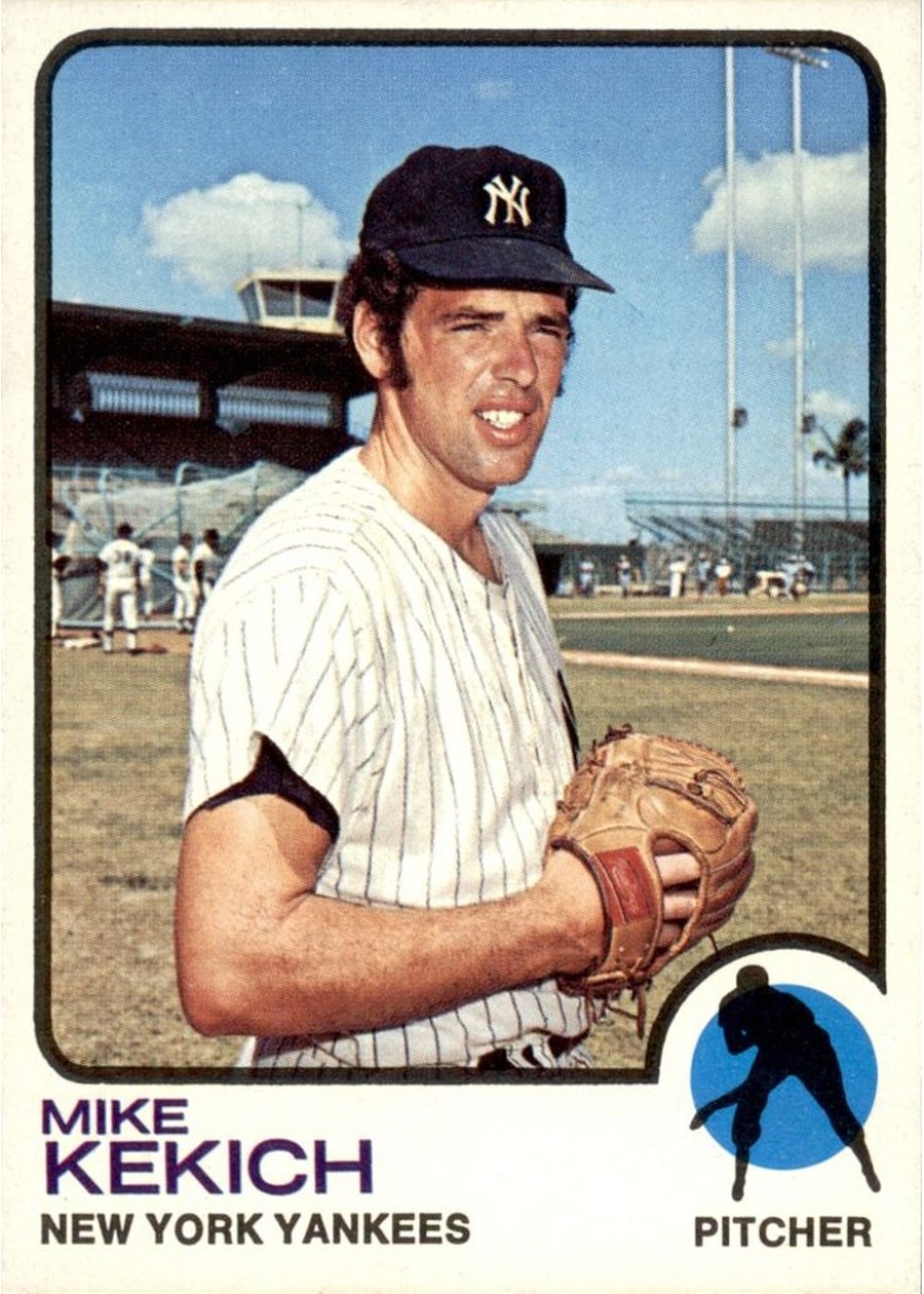 1973 Topps #371 Mike Kekich, New York Yankees