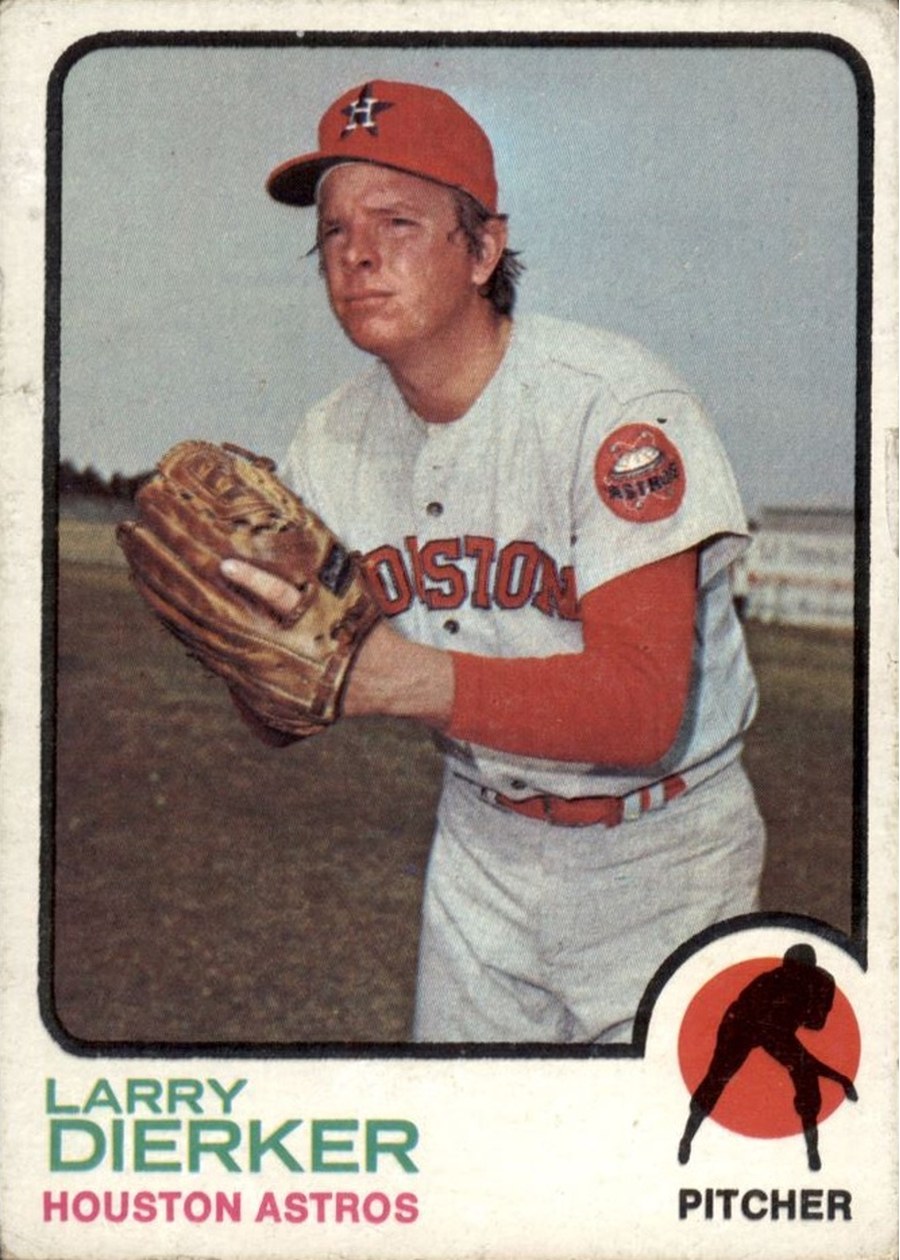 1973 Topps #375 Larry Dierker, Houston Astros