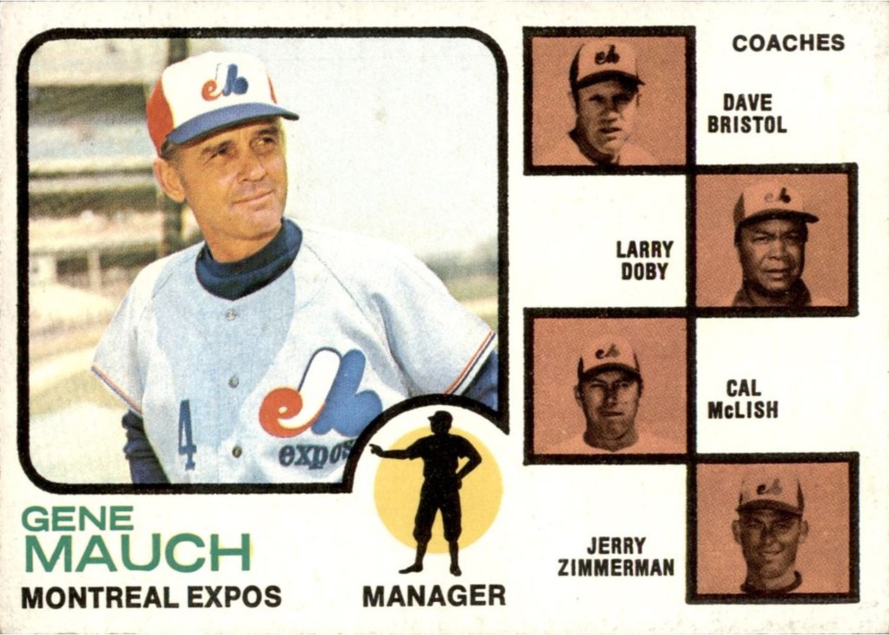 1973 Topps #377 Expos Field Leaders, Montreal Expos