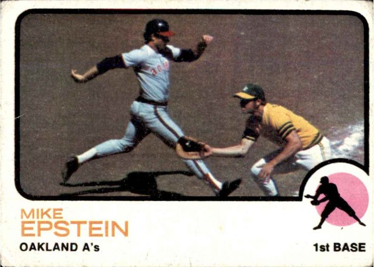 1973 Topps #38 Mike Epstein, Oakland Athletics