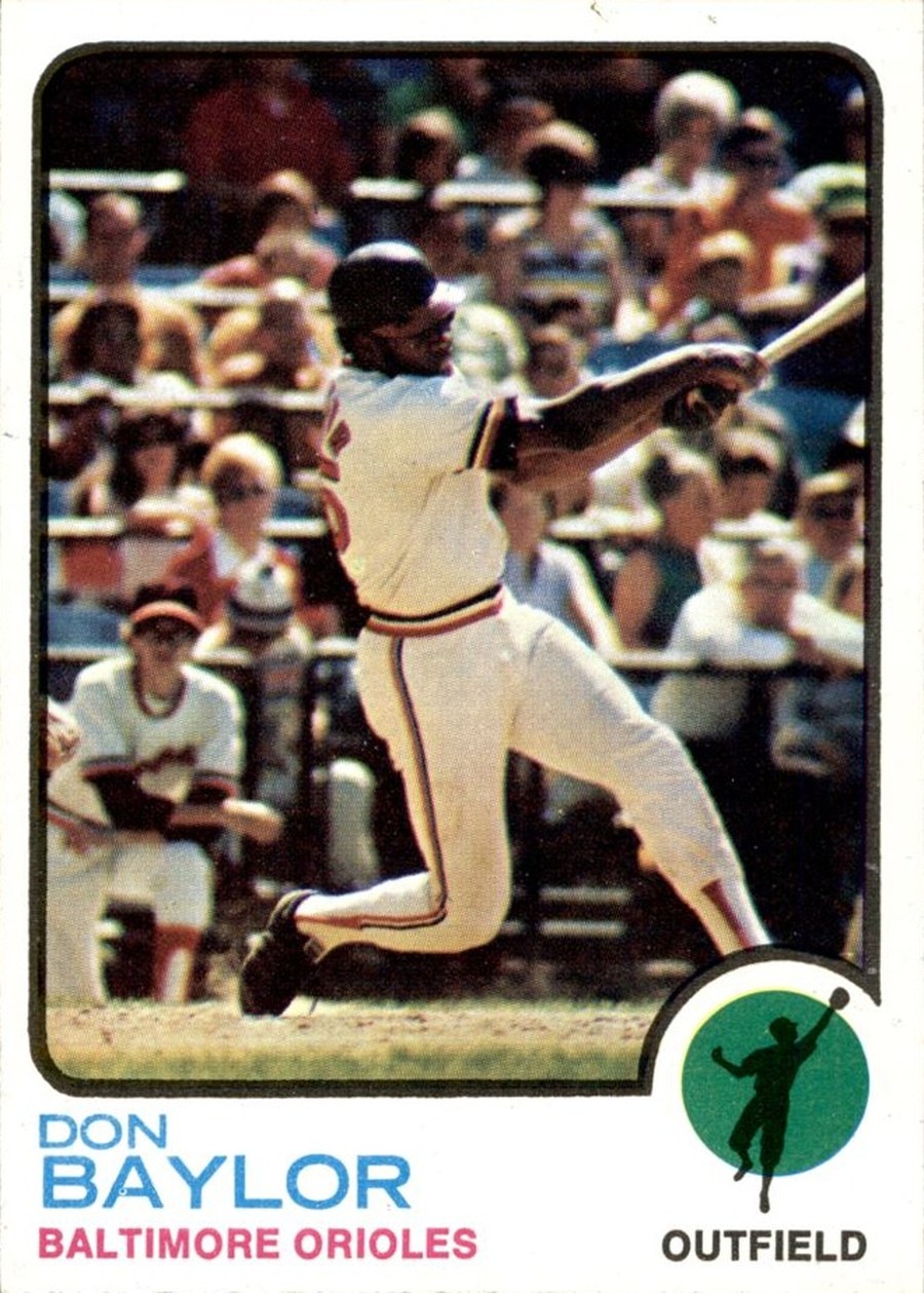 1973 Topps #384 Don Baylor, Baltimore Orioles