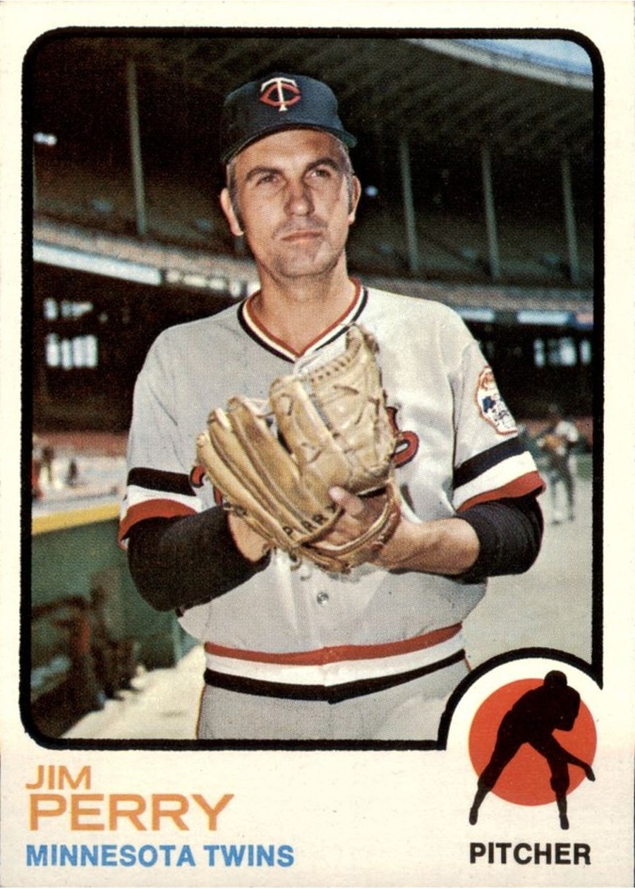 1973 Topps #385 Jim Perry, Minnesota Twins