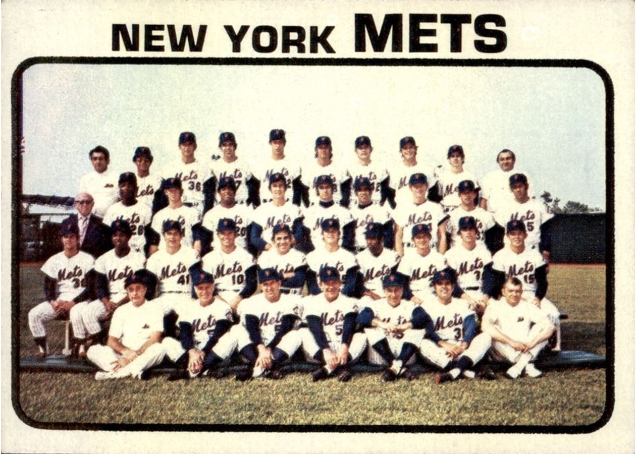 1973 Topps #389 New York Mets
