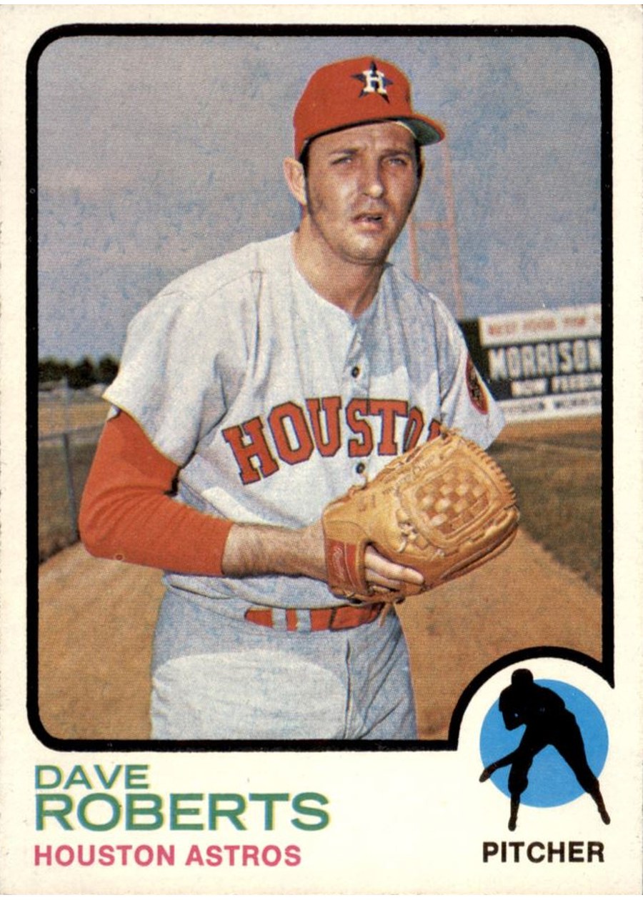 1973 Topps #39 Dave Roberts, Houston Astros