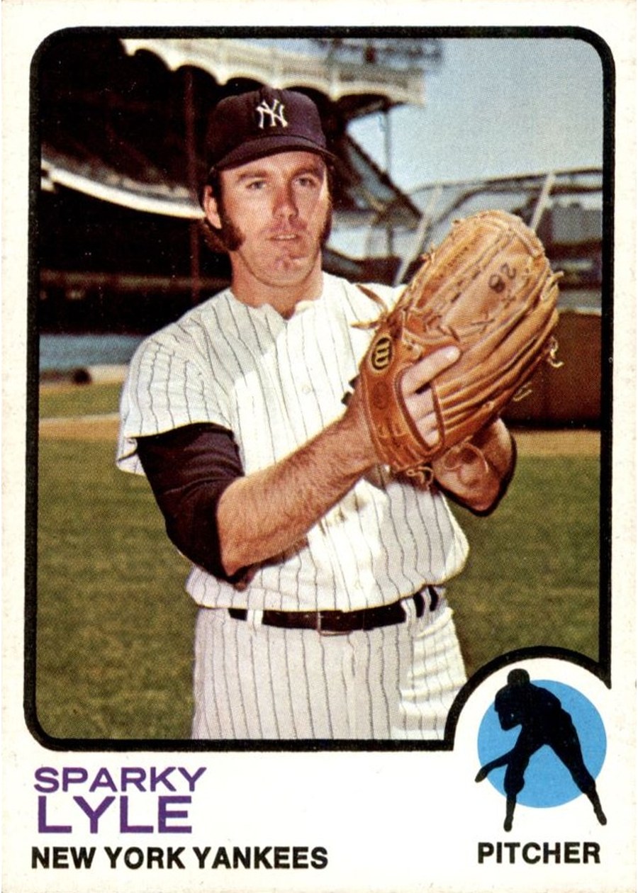 1973 Topps #394 Sparky Lyle, New York Yankees