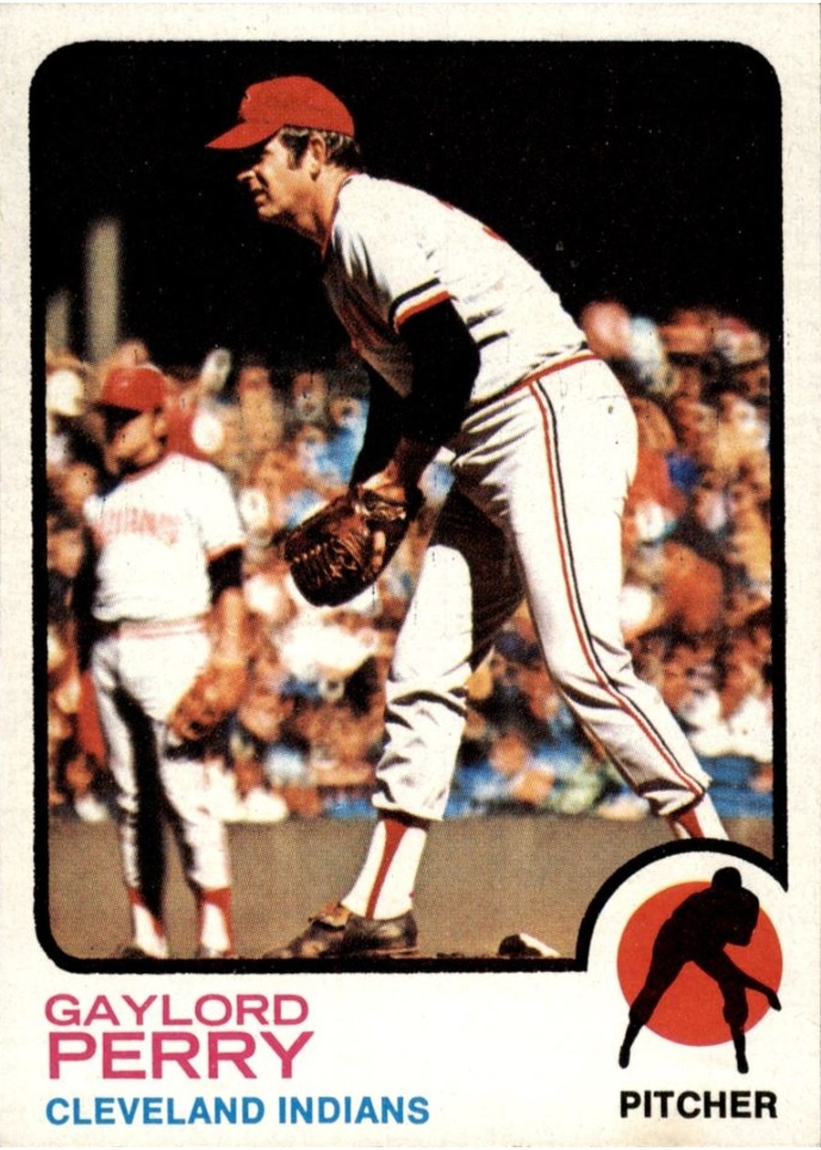 1973 Topps #400 Gaylord Perry, Cleveland Indians