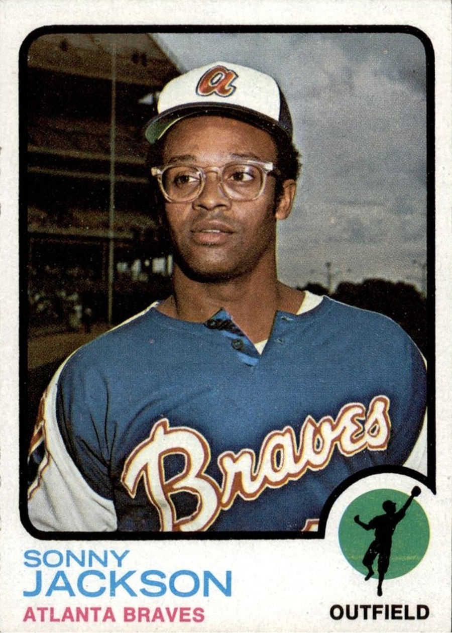 1973 Topps #403 Sonny Jackson, Atlanta Braves