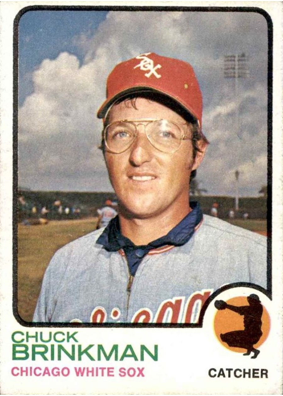1973 Topps #404 Chuck Brinkman, Chicago White Sox