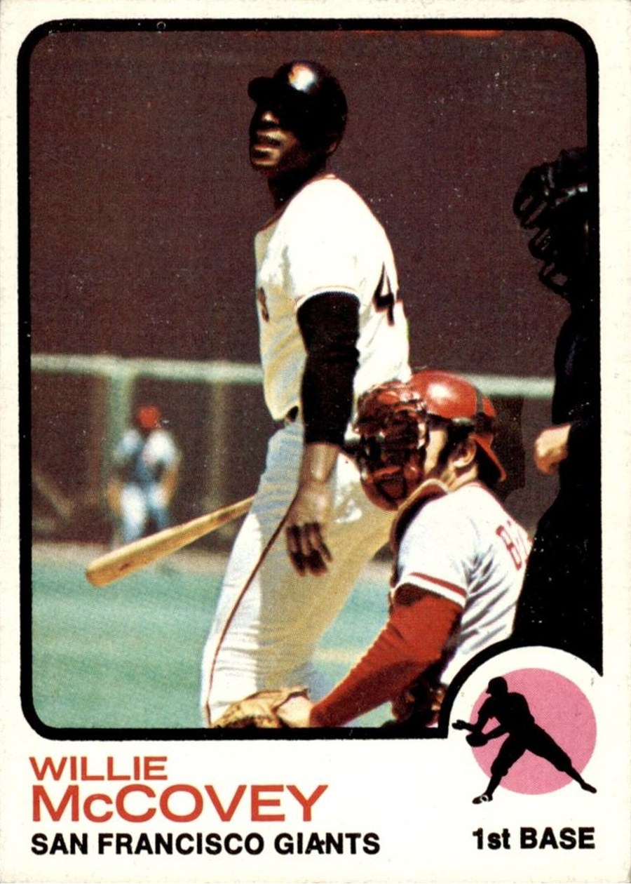 1973 Topps #410 Willie McCovey, San Francisco Giants
