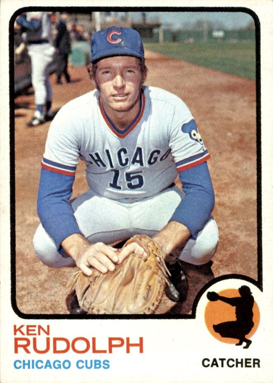 1973 Topps #414 Ken Rudolph, Chicago Cubs