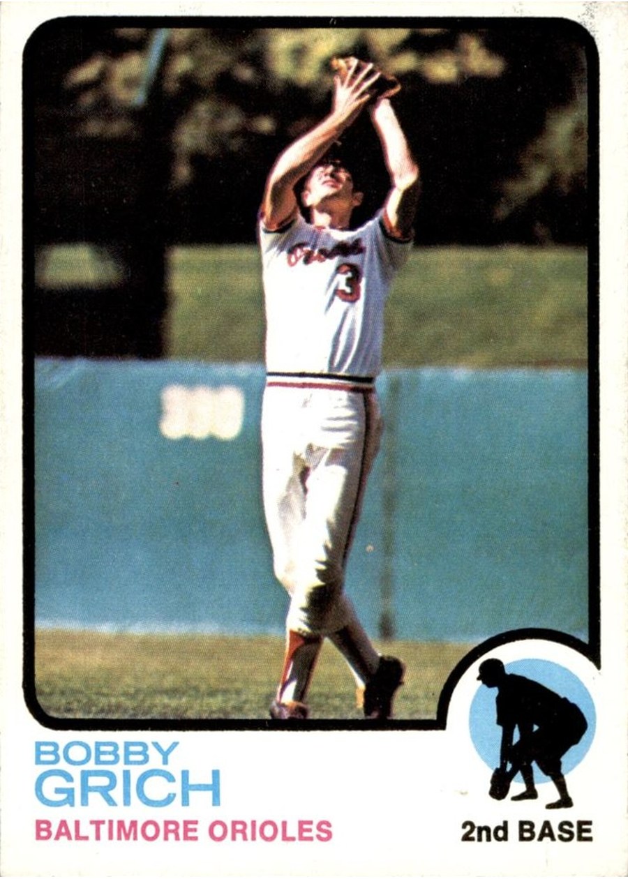 1973 Topps #418 Bobby Grich, Baltimore Orioles