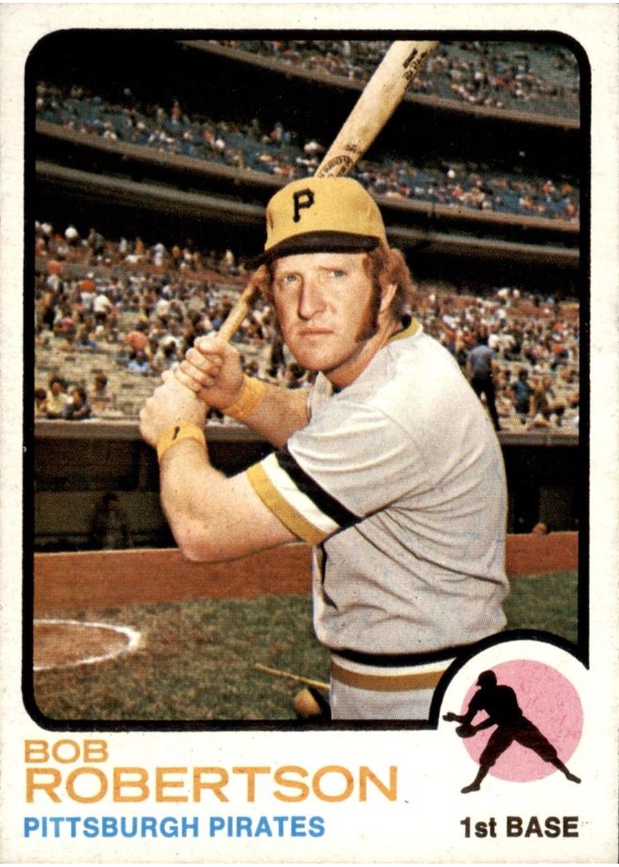 1973 Topps #422 Bob Robertson, Pittsburgh Pirates