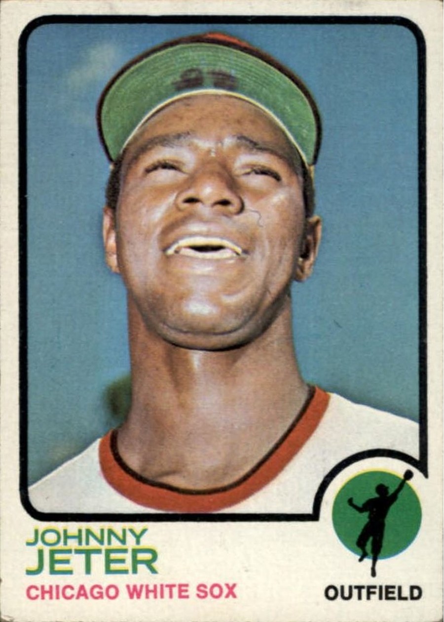 1973 Topps #423 Johnny Jeter, Chicago White Sox