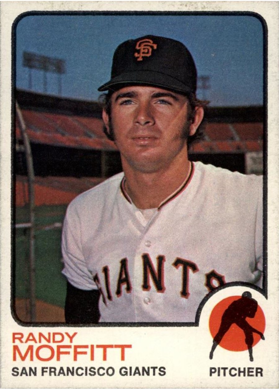 1973 Topps #43 Randy Moffitt, San Francisco Giants