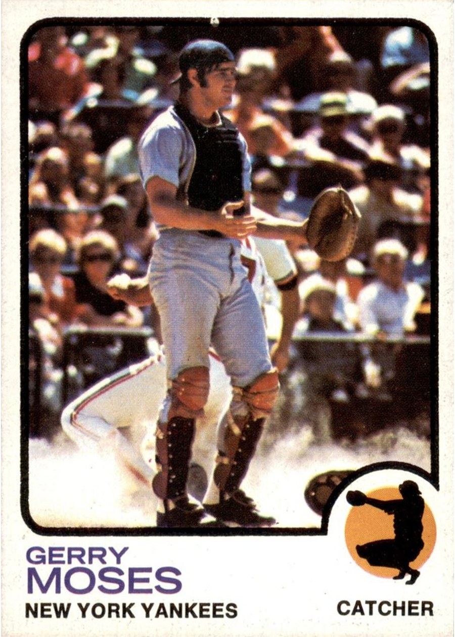 1973 Topps #431 Gerry Moses, New York Yankees