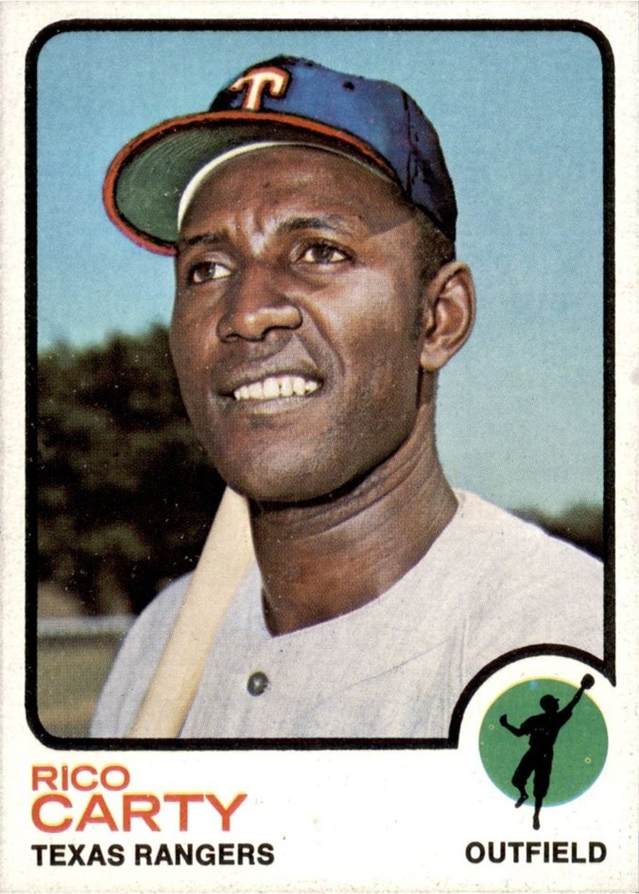 1973 Topps #435 Rico Carty, Texas Rangers