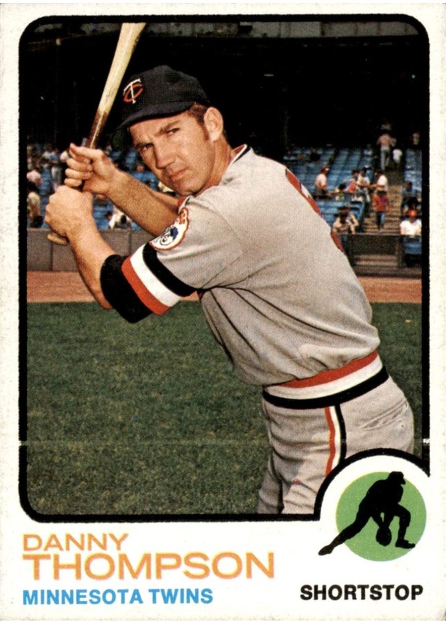 1973 Topps #443 Danny Thompson, Minnesota Twins